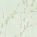 Pościel satynowa 160x200 Nelly 2 gałązki pistacjowa Eurofirany Pościel satynowa 160x200 Nelly 2 gałązki pistacjowa Eurofirany