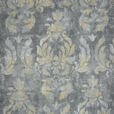 Pościel satynowa 220x200 Nika 36 Ornamenty szara Eurofirany Pościel satynowa 220x200 Nika 36 Ornamenty szara Eurofirany