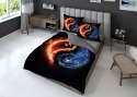 Pościel z mikrofibry 3D 160x200 czarna kolorowe ognie 4221 A mikro 07 Pościel z mikrofibry 3D 160x200 czarna kolorowe ognie 4221 A mikro 07