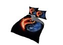 Pościel z mikrofibry 3D 160x200 czarna kolorowe ognie 4221 A mikro 07 Pościel z mikrofibry 3D 160x200 czarna kolorowe ognie 4221 A mikro 07