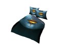 Pościel z mikrofibry 3D 160x200 niebieska twarz 4181 A mikro 07 Pościel z mikrofibry 3D 160x200 niebieska twarz 4181 A mikro 07