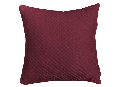 Poszewka dekoracyjna 40x40 Amorro żakardowa bordowa wytłaczana 240g/m2 Darymex Poszewka dekoracyjna 40x40 Amorro żakardowa bordowa wytłaczana 240g/m2 Darymex