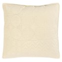 Poszewka dekoracyjna 40x40 Elegant kremowa welurowa geometryczna dwustronna Darymex Poszewka dekoracyjna 40x40 Elegant kremowa welurowa geometryczna dwustronna Darymex