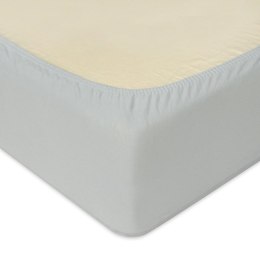 Prześcieradło jersey 210/220x190/200x30 szare z gumką na wysoki materac 30 cm Jersey 1