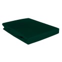Prześcieradło satynowe z gumką 120x200 zielone butelkowe 036 jednobarwne Darymex Prześcieradło satynowe z gumką 120x200 zielone butelkowe 036 jednobarwne Darymex