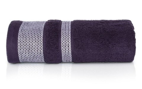 Ręcznik 70x140 Carlo fioletowy frotte bawełniany 550g/m2 Detexpol Ręcznik 70x140 Carlo fioletowy frotte bawełniany 550g/m2 Detexpol