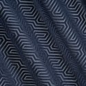Zasłona 140x250 Inga granatowa gotowa na przelotkach welurowa z żakardowym geometrycznym wzorem Pierre Cardin Zasłona 140x250 Inga granatowa gotowa na przelotkach welurowa z żakardowym geometrycznym wzorem Pierre Cardin