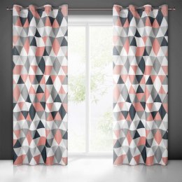 Zasłona gotowa adina 140x250 cm ciemnoróżowy