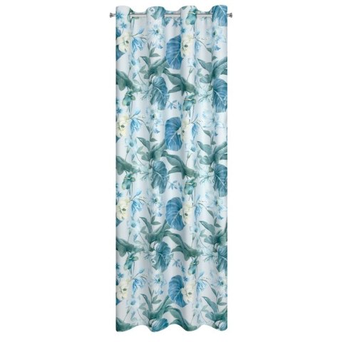 Zasłona gotowa alia 140x250 cm niebieski