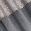 Zasłona 140x250 Agnes grafitowa złota welurowa gotowa na przelotkach D91 Zasłona 140x250 Agnes grafitowa złota welurowa gotowa na przelotkach D91