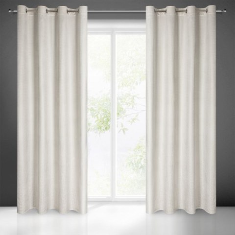 Zasłona gotowa darcy 140x250 cm kremowy Zasłona gotowa darcy 140x250 cm kremowy