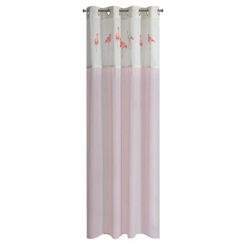 Zasłona gotowa flamingo 140x250 cm różowy