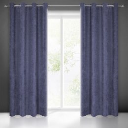 Zasłona gotowa julie 140x250 cm granatowy