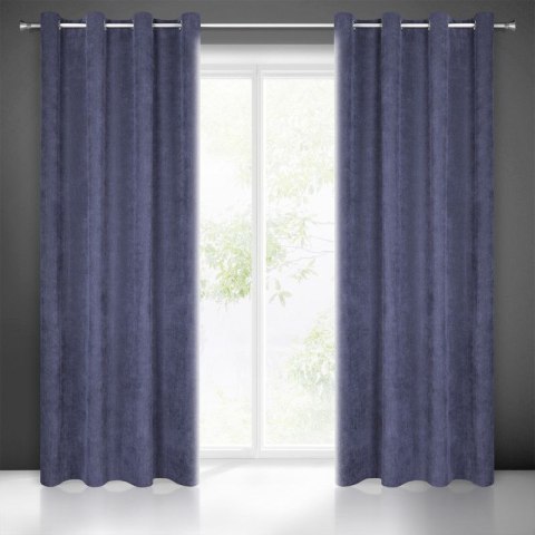 Zasłona gotowa julie 140x250 cm granatowy Zasłona gotowa julie 140x250 cm granatowy