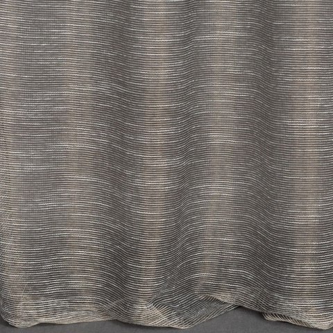 Firana 140x250 Rachel stalowa zdobiona błyszczącą nicią gotowa na przelotkach Eurofirany Firana 140x250 Rachel stalowa zdobiona błyszczącą nicią gotowa na przelotkach Eurofirany