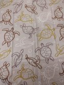 Pościel bawełniana 140x200 Żółw Turtle biała beżowa poszewka 70x90 Pościel bawełniana 140x200 Żółw Turtle biała beżowa poszewka 70x90