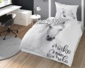 Pościel bawełniana 160x200 koń biały 3864 A poszewka 70x80 panelowa 92 Pościel bawełniana 160x200 koń biały 3864 A poszewka 70x80 panelowa 92
