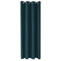 Zasłona 135x250 Logan petrol turkusowa ciemna gotowa na przelotkach Eurofirany Zasłona 135x250 Logan petrol turkusowa ciemna gotowa na przelotkach Eurofirany