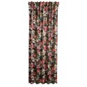 Zasłona gotowa peonia na taśmie 140x270 cm bordowy Zasłona gotowa peonia na taśmie 140x270 cm bordowy