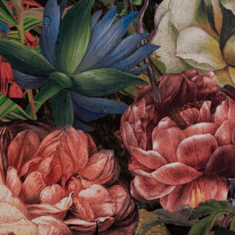 Zasłona gotowa peonia na taśmie 140x270 cm bordowy Zasłona gotowa peonia na taśmie 140x270 cm bordowy