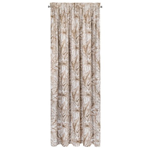 Zasłona gotowa saba na taśmie 140x270 cm biały Zasłona gotowa saba na taśmie 140x270 cm biały