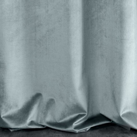 Zasłona 140x300 Samanta szara welurowa gotowa na taśmie Eurofirany Zasłona 140x300 Samanta szara welurowa gotowa na taśmie Eurofirany