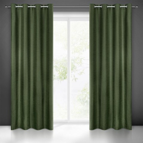 Zasłona gotowa style 140x250 cm ciemnozielony Zasłona gotowa style 140x250 cm ciemnozielony