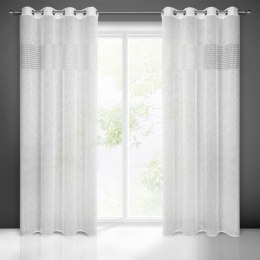 Zasłona gotowa vicky 140x250 cm biały