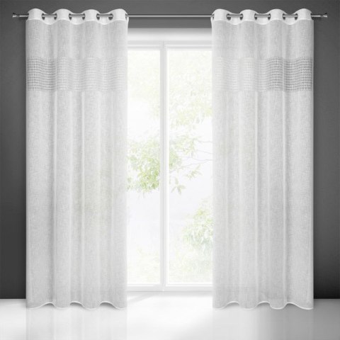 Zasłona gotowa vicky 140x250 cm biały Zasłona gotowa vicky 140x250 cm biały