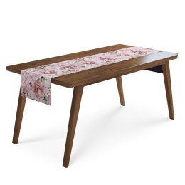 Bieżnik obrus 45x140 pudrowy kwiaty 4275 A Panama 17
