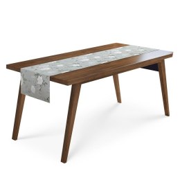 Bieżnik obrus 45x140 saledynowy kwiaty 4271 A Panama 17