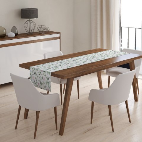 Bieżnik obrus 45x140 zielony liście 4272 A Panama 17 Bieżnik obrus 45x140 zielony liście 4272 A Panama 17