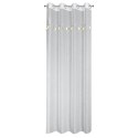 Firana 140x250 Kids 2 kremowa z kolorową aplikacją dla dzieci gotowa na przelotkach Eurofirany Firana 140x250 Kids 2 kremowa z kolorową aplikacją dla dzieci gotowa na przelotkach Eurofirany
