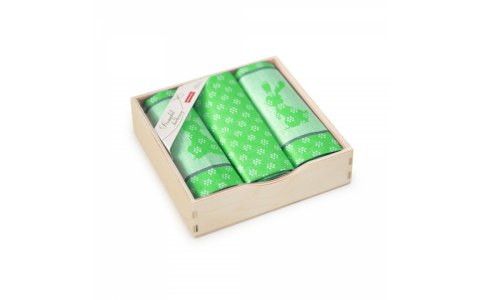 Komplet ścierek kuchennych Szarak 3 szt zielony jasny 8525 w drewnianym pudełku Zwoltex 22 Komplet ścierek kuchennych Szarak 3 szt zielony jasny 8525 w drewnianym pudełku Zwoltex 22