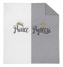 Narzuta dekoracyjna 170x210 Prince Princess szara biała K 115 Holland 14 Narzuta dekoracyjna 170x210 Prince Princess szara biała K 115 Holland 14