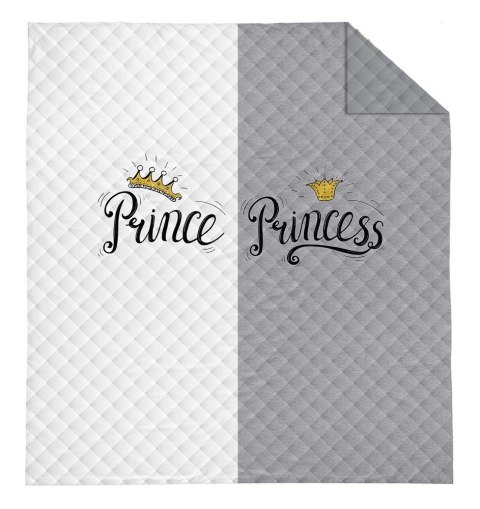 Narzuta dekoracyjna 170x210 Prince Princess szara biała K 115 Holland 14 Narzuta dekoracyjna 170x210 Prince Princess szara biała K 115 Holland 14