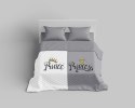 Narzuta dekoracyjna 170x210 Prince Princess szara biała K 115 Holland 14 Narzuta dekoracyjna 170x210 Prince Princess szara biała K 115 Holland 14