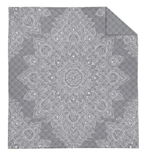 Narzuta dekoracyjna 170x210 Rozeta szara K 114 Holland 14 Narzuta dekoracyjna 170x210 Rozeta szara K 114 Holland 14