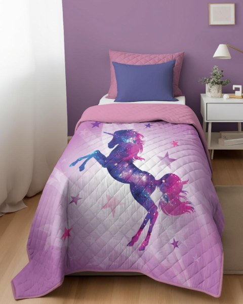 Narzuta młodzieżowa 170x210 jednorożec unicorn K 81 Bedspread 05 Narzuta młodzieżowa 170x210 jednorożec unicorn K 81 Bedspread 05