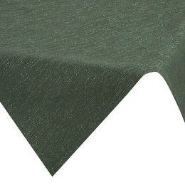 Obrus 140x180 Lise zielony srebrny świąteczny Eurofirany New