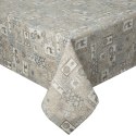 Obrus 85x85 Noel 3 srebrny świąteczny Eurofirany New