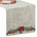 Obrus bieżnik 40x100 świąteczny gobelinowy naturalny czerwony Eurofirany Obrus bieżnik 40x100 świąteczny gobelinowy naturalny czerwony Eurofirany