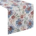 Obrus flore 7 40x180 cm niebieski Obrus flore 7 40x180 cm niebieski