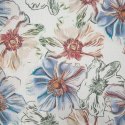 Obrus flore 7 40x180 cm niebieski Obrus flore 7 40x180 cm niebieski