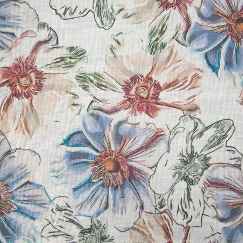 Obrus flore 7 40x180 cm niebieski Obrus flore 7 40x180 cm niebieski