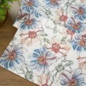 Obrus flore 7 40x180 cm niebieski Obrus flore 7 40x180 cm niebieski
