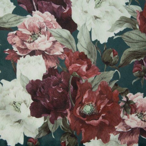 Obrus serweta 30x40 Velvet 2 podkładka zielony bordowy kwiaty welurowy komplet 4 szt Eurofirany Obrus serweta 30x40 Velvet 2 podkładka zielony bordowy kwiaty welurowy komplet 4 szt Eurofirany