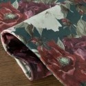 Obrus serweta 30x40 Velvet 2 podkładka zielony bordowy kwiaty welurowy komplet 4 szt Eurofirany Obrus serweta 30x40 Velvet 2 podkładka zielony bordowy kwiaty welurowy komplet 4 szt Eurofirany