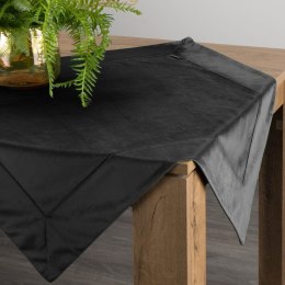 Obrus velvet 85x85 cm czarny