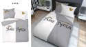 Pościel bawełniana 160x200 Prince Princess szara biała 4110 A 2 poszewki 70x80 Holland 129 Pościel bawełniana 160x200 Prince Princess szara biała 4110 A 2 poszewki 70x80 Holland 129